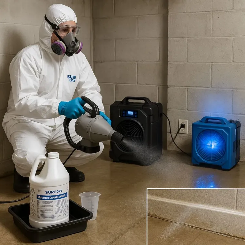 Sanitization and Odor Removal process in Monticello, WI