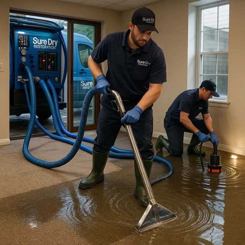 Water Extraction and Removal process in Monticello, WI